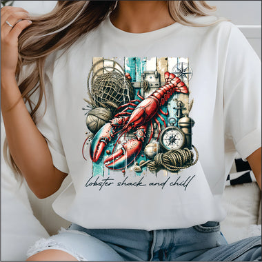 Lobster Shack & Chill DTF Transfer
