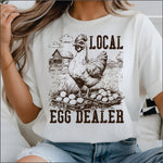 Local Egg Dealer DTF Transfer