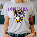 Louisiana Mascot DTF Transfer