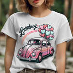 Love Bug Beetle with Balloons DTF Transfer