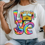 Love Bus Driver DTF Transfer