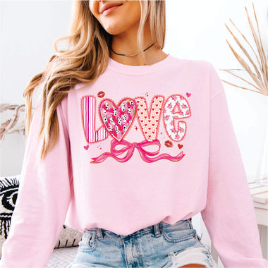 Love Pattern w Bow