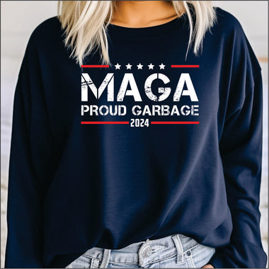 Maga Proud Garbage DTF Transfer