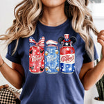 Magical Patriotic Dr. Pepper DTF Transfer