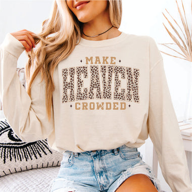 Make Heaven Crowded Leopard w Light Print