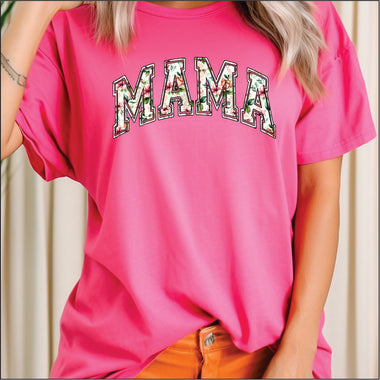 Mama Tropical Flowers DTF Transfer