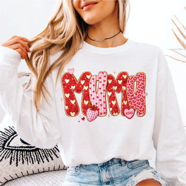 Mama Hearts & Strawberries