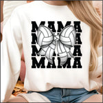 Mama Repeat Volleyball DTF Transfer