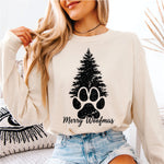 Merry Woofmas Paw Tree