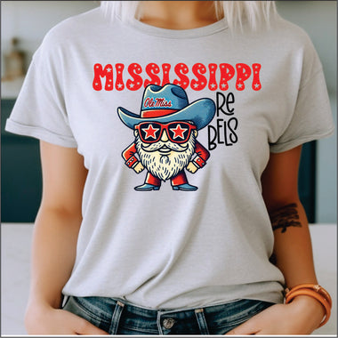 Mississippi Mascot DTF Transfer