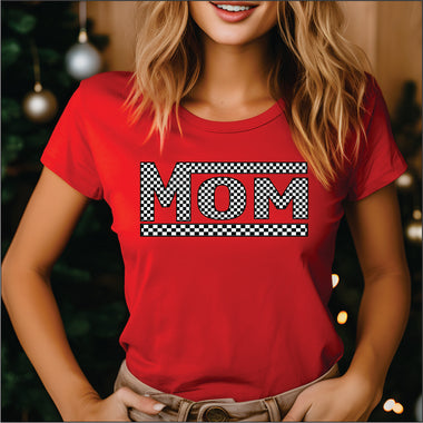 Mama, Mom, Mommy Checkered Name DTF Transfer