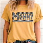 Mama, Mom, Mommy Checkered Name DTF Transfer