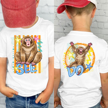 Monkey See Monkey Do boy version 2 part