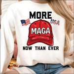 More Maga than Ever Hat DTF Transfer