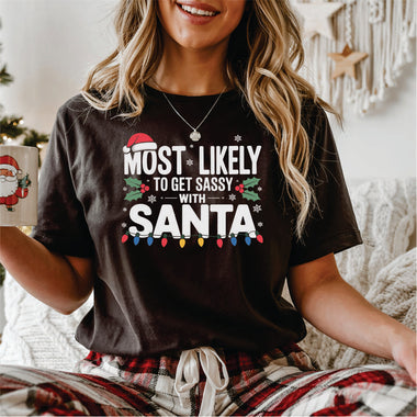 Most Likely to Get Sassy w Santa