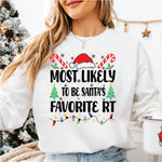 Most Likely to be Santas Favorite RT