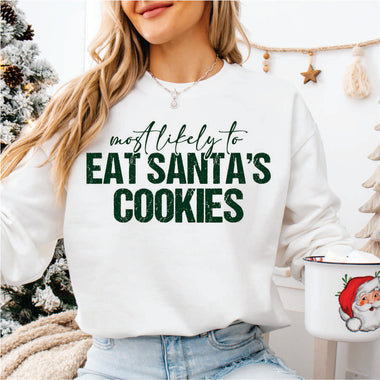 Most Likely to Eat Santas Cookies