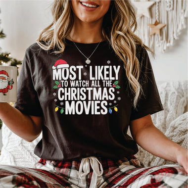 Most Likely to Watch all the Christmas Movies