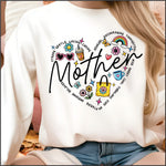 Mother Heart Icons DTF Transfer