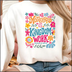 Motherhood is Kingdom Work DTF Transfer