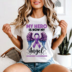 My Hero is Now my Angel Alzheimers Awareness