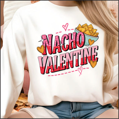 Nacho Valentine DTF Transfer