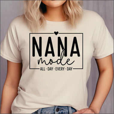 Nana Mode All Day Every Day DTF Transfer