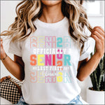 Neon Last First Day Senior 2026 DTF Transfer