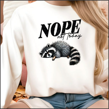 Nope Not Today DTF Transfer