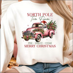 North Pole Tree Farm DTF Transfer