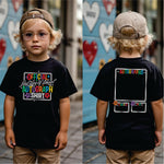 Official Autograph Shirt Front & Back white print 25-26