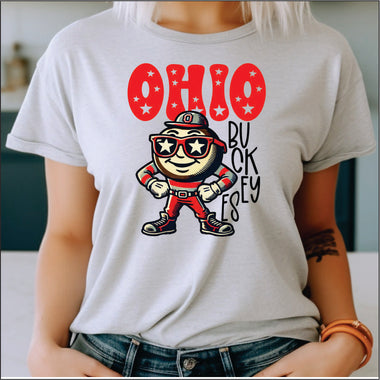 Ohio Mascot DTF Transfer