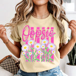 Oopsie Daisy Pink DTF Transfer