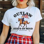 Outlaw State of Mind DTF Transfer