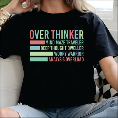 Overthinker DTF Transfer