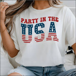 Party in the USA DTF Transfer