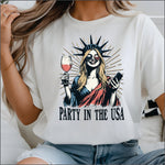 Party in the USA Liberty DTF Transfer