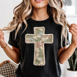 Patchwork Cross DTF Transfer