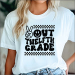 Peace Out 12th DTF Transfer