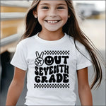 Peace Out 7th DTF Transfer