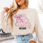 Pink Floral Missouri