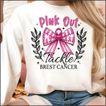 Pink Out Tackle Breast Cancer DTF Transfer