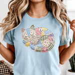 Patchwork Cat DTF Transfer