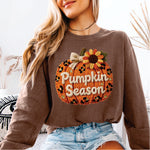 Faux Yarn Pumpkin Season