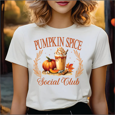 Pumpkin Spice Social Club DTF Transfer