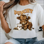 Punchy Highland Cow