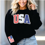 Quilted USA w Sleeve