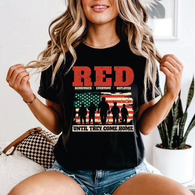 RED Until They Come Home Cutout