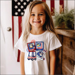Red White & Bluey Polaroid's