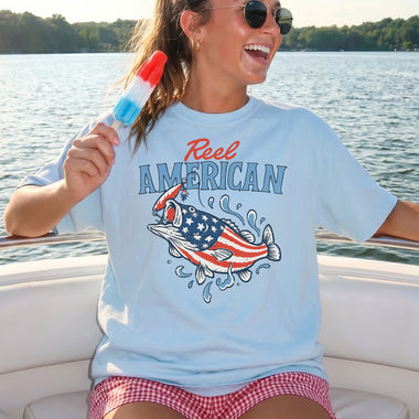 Reel American Bass DTF Transfer